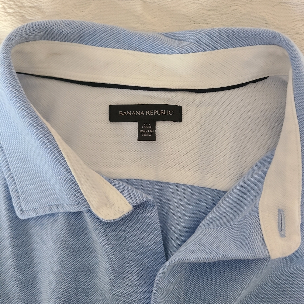 Banana Republic men's XXL button up stretch shirt